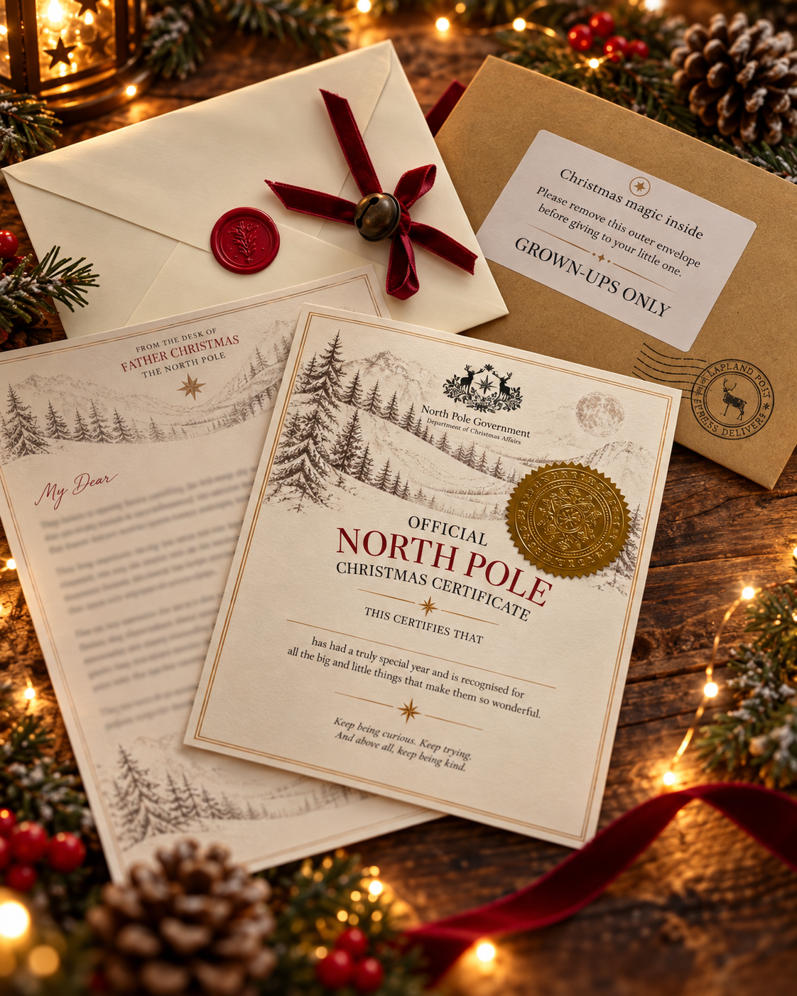 Personalised Letter from Father Christmas