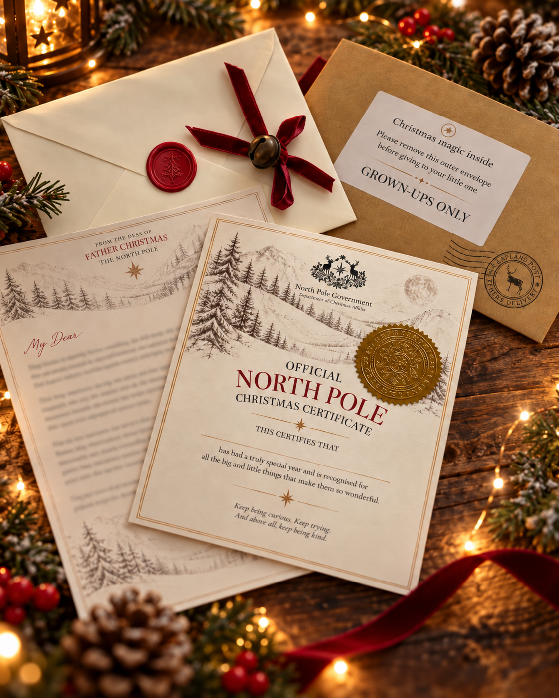 Personalised Letter from Father Christmas